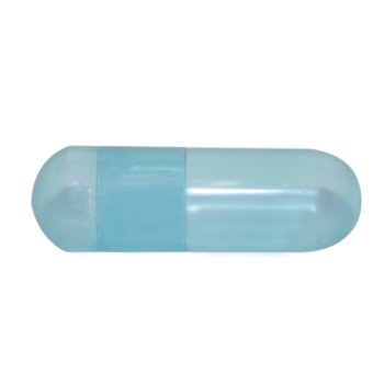 CAP GEL Nº 4 AZUL TRANSPARENTE