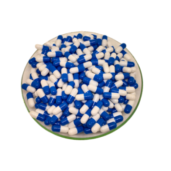 CAP GEL Nº 5  BRANCO/AZUL