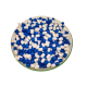 CAP GEL Nº 5  BRANCO/AZUL