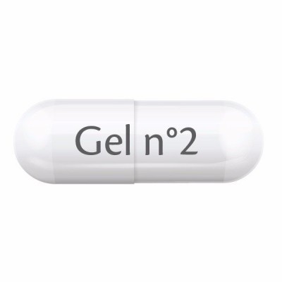 CAP GEL Nº 2 AMARELO/AMARELO