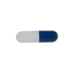 CAP GEL Nº 2 BRANCO/AZUL