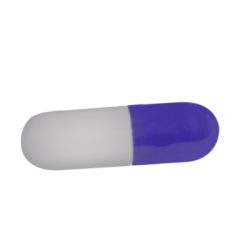 CAP GEL Nº 00 CINZA/ROXO