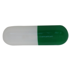CAP GEL Nº 0 BRANCO/VERDE
