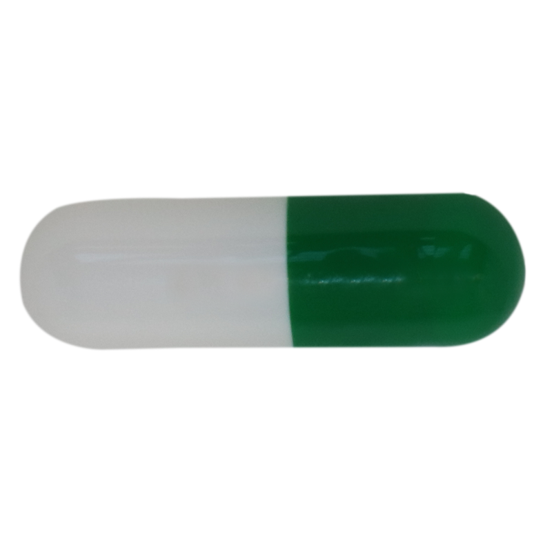 CAP GEL Nº 4 BRANCO/VERDE