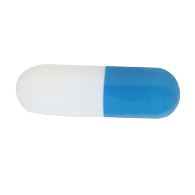 CAP GEL Nº 00 BRANCO/AZUL