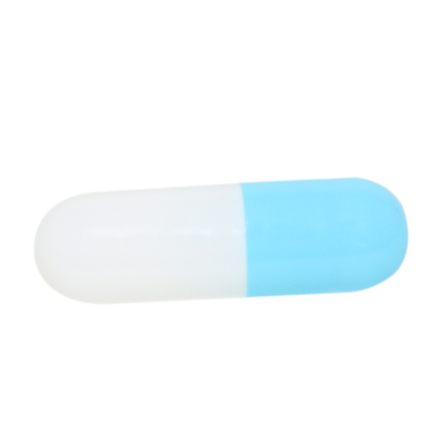 CAP GEL Nº 3 BRANCO/AZUL C